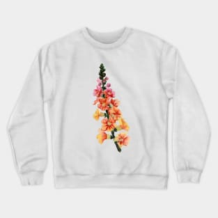 Hand Painted Flower Crewneck Sweatshirt